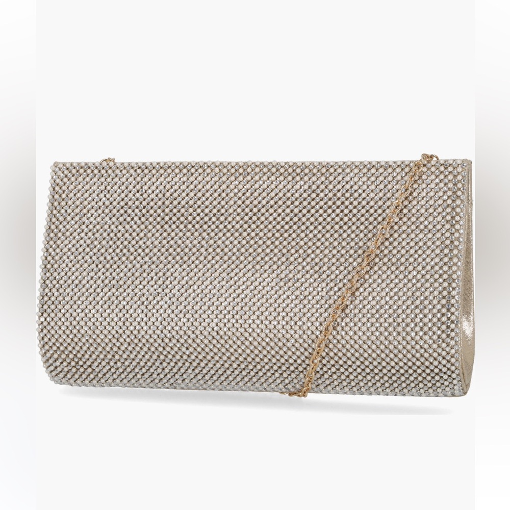 Jessica McClintock Elaine Rhinestone Clutch